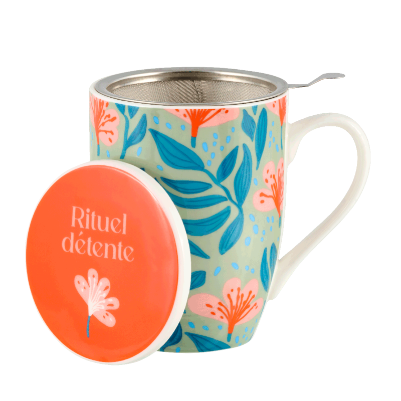 Tisanière (+ filtre) Fleurs de cerisier
