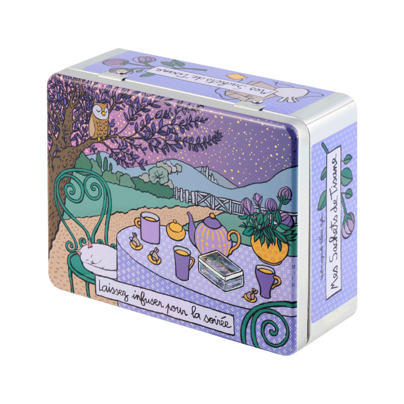 Boite à tisane (comp,) Tisane du soir
