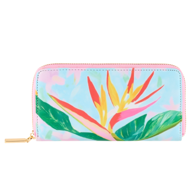 Portefeuille Fleur de paradis