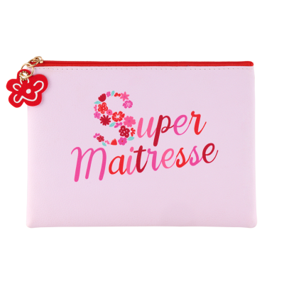 Trousse Super maîtresse fleurie