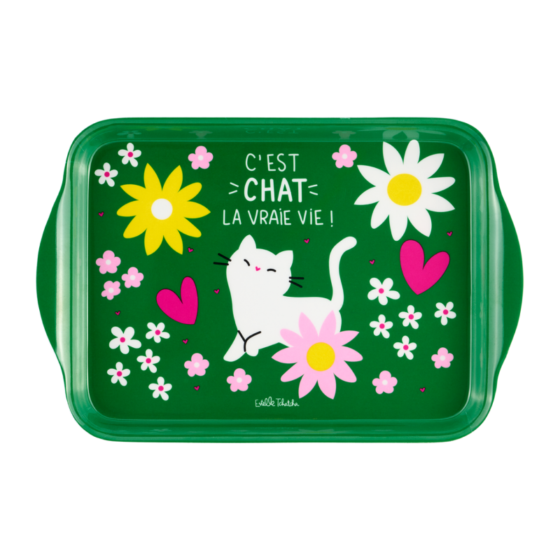 Plateau C'est chat la vraie vie