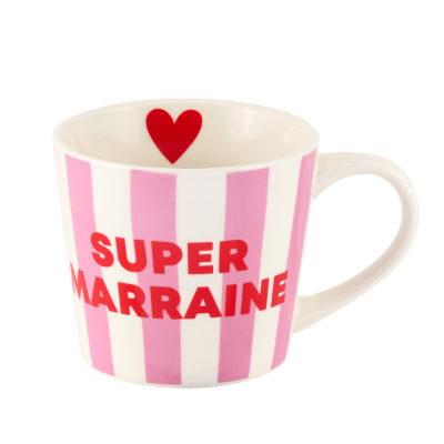 Mug V (+boite) Super marraine