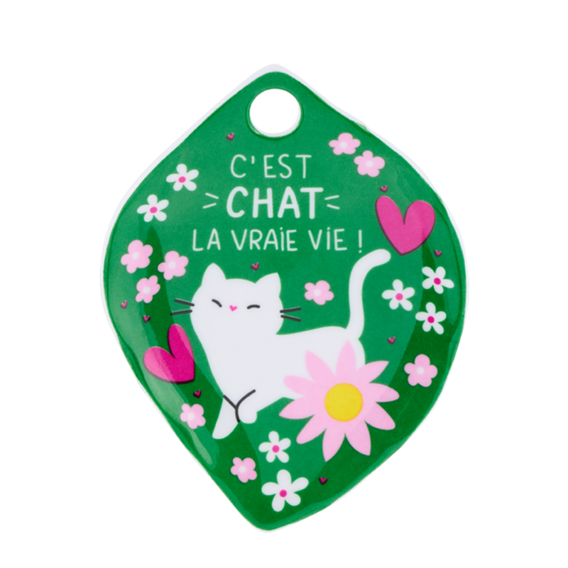 Repose-sachet de thé C'est chat la vraie vie