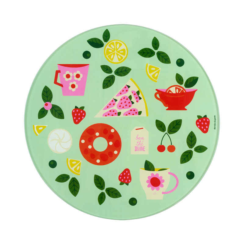 Plat à tarte (+ pelle) Bon thé divine