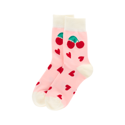 Chaussette Cerise