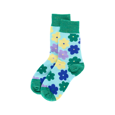 Chaussette Fleur vintage