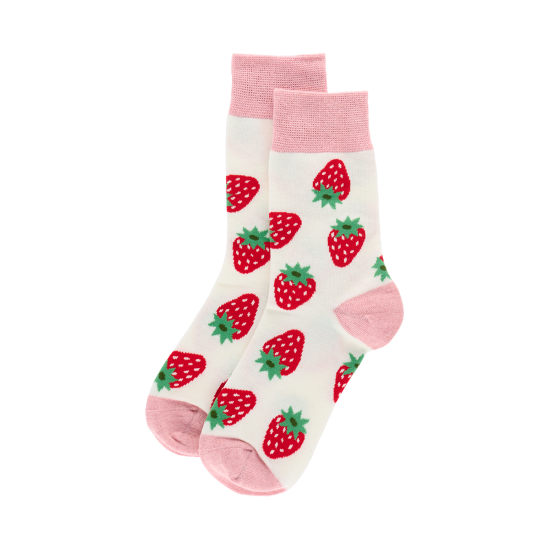Chaussette Fraise