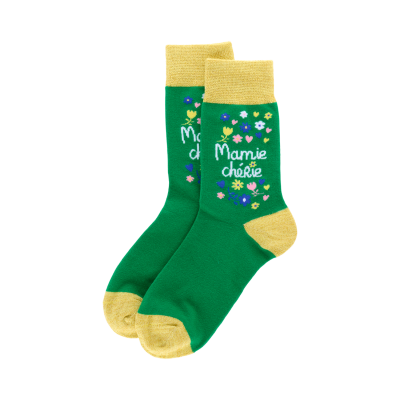 Chaussette Mamie chérie