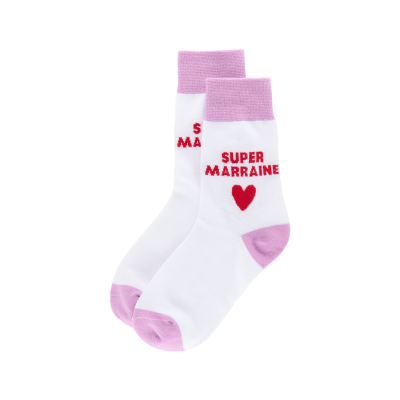 Chaussette Super marraine