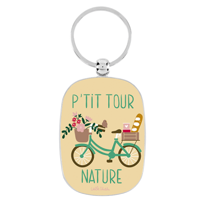 Portes-clés Porte-clés Bicyclette P'tit tour nature P003-ME11285