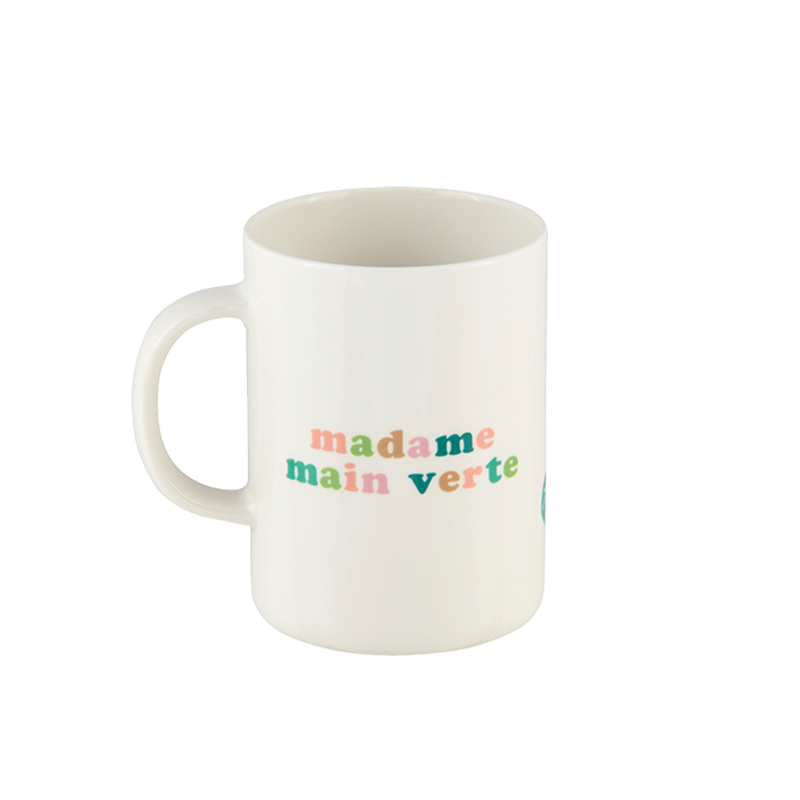 Mug Mug Madame main verte P058-C152450-BK-60