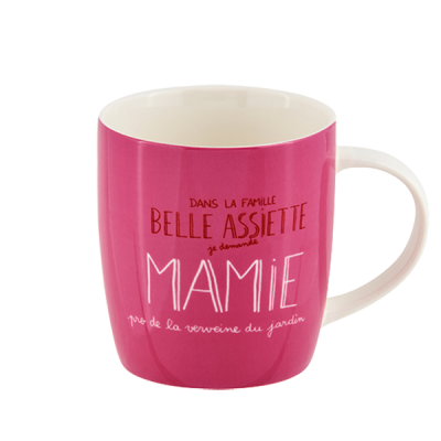 Mug Mug (+ boite) Belle assiette Mamie P058-C152485