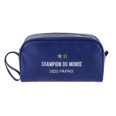 Trousse de toilette homme Trousse de toilette Champion du monde des papas D060-P112695-BJ-16
