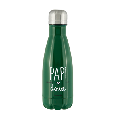 Bouteille isotherme Papi doux P058-A090190  Nomade