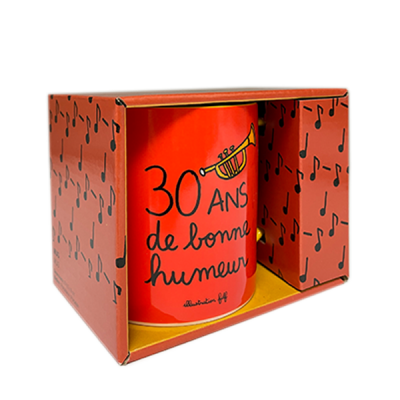 30 ans Mug (+ boite) 30 ans P058-C152175