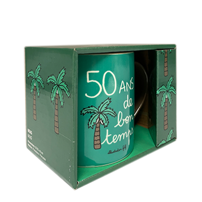 50 ans Mug (+ boite) 50 ans P058-C152185-BK-26
