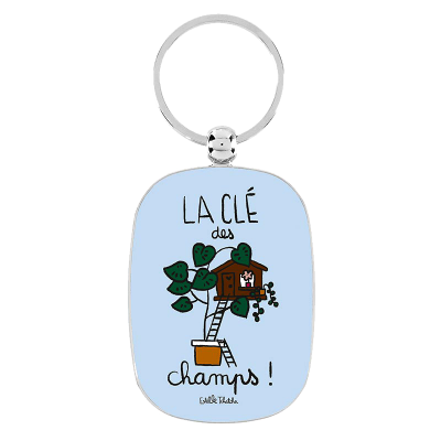 Portes-clés Porte-clés La clé des champs P003-ME11405-BN-62