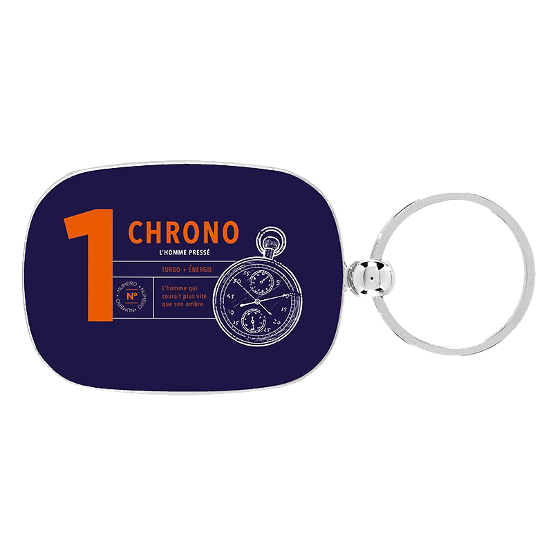 Portes-clés Porte-clés Chrono P003-ME11435-BM-SOL