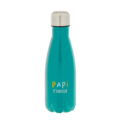 Bouteille isotherme Bouteille isotherme Papi d'amour P058-A090410