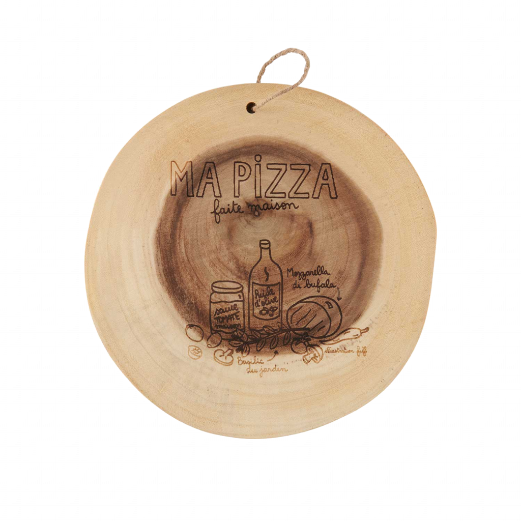 Plateau Apéro Derrière La Porte, Porcelaine Blanche, 30x13 Cm, Forme Rectangle