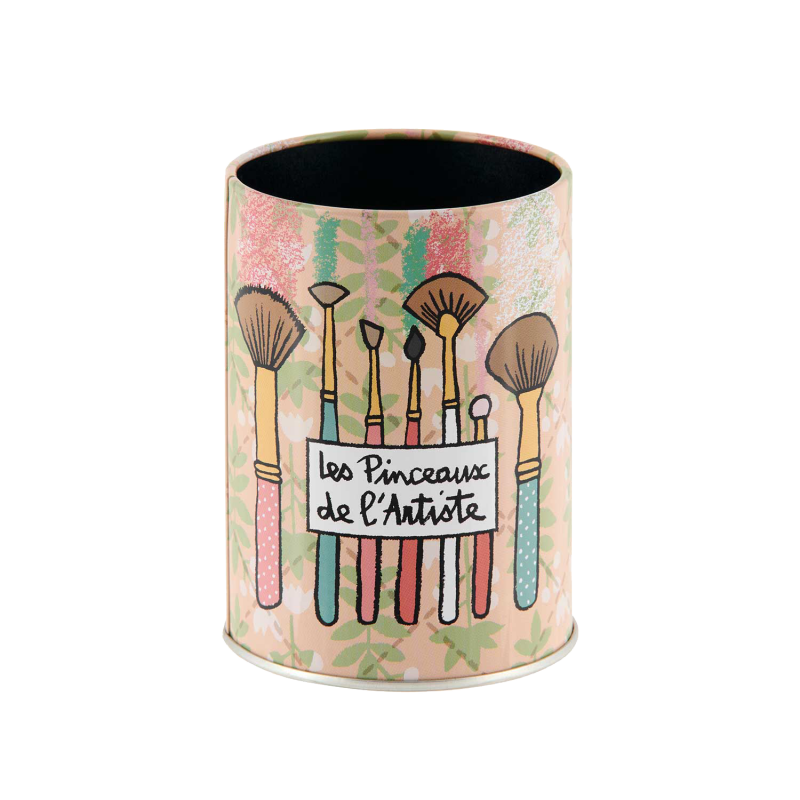 Boîte beauté Pot à Pinceaux de maquillage Artiste P005-M024610-AQ-22