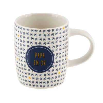 Tasse Tasse à Café Papa en or P058-C152990-AN-38