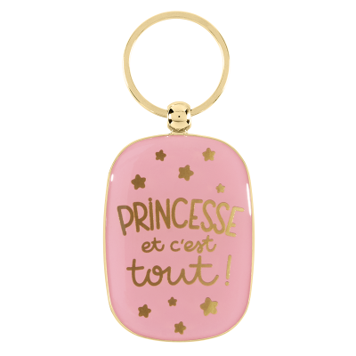 Portes-clés Porte-clés Princesse et c'est tout P003-ME11665-QUAI-36