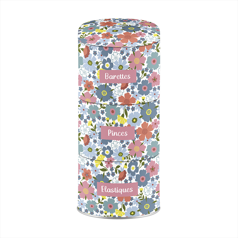 Boîtes accessoire cheveux Boite à Accessoires cheveux (empilable) Lili rose P005-M024725-AD-030