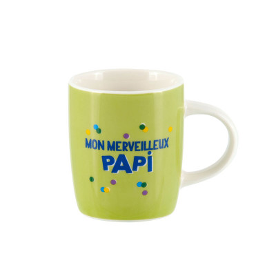 Tasse Tasse à Café papi "Mon merveilleux papi" P058-C153350-AN-28