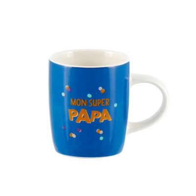 Tasse Tasse à Café papa 'Mon super papa' P058-C153335-AN-44