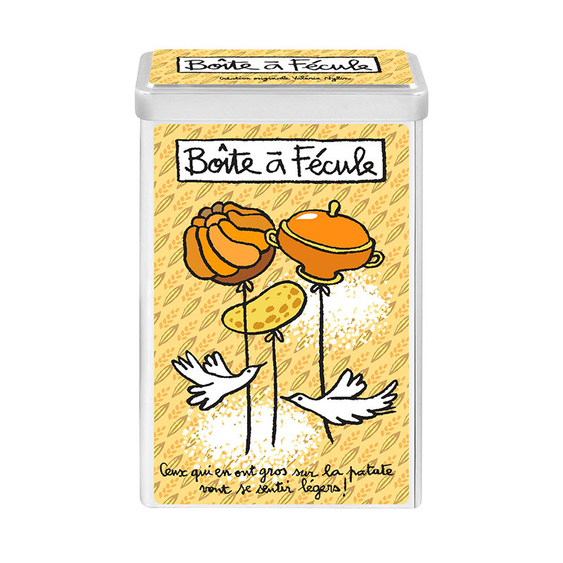 Boîte métal Boite a Fecule de Mais P005-M024770-AD-002