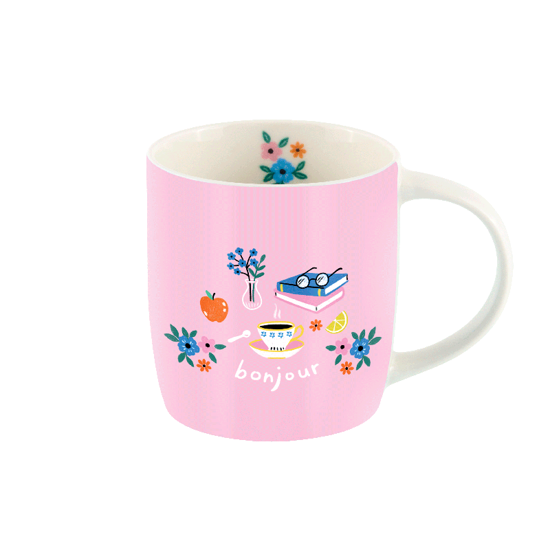 Mug Mug Bonjour P058-C154295-AG-42
