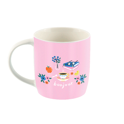 Mug Mug Bonjour P058-C154295-AG-42