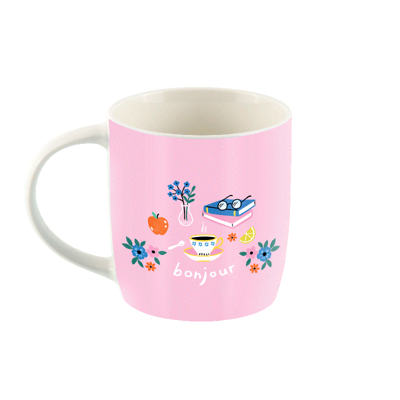 Mug Mug Bonjour P058-C154295-AG-42