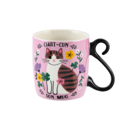 Mug Mug Chat parme P058-C154275