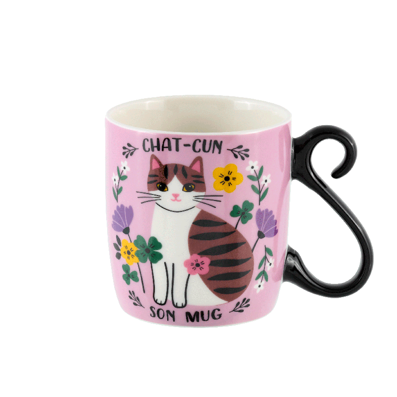 Mug Mug Chat parme P058-C154275-AG-25