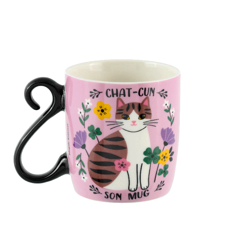 Mug Mug Chat parme P058-C154275-AG-25