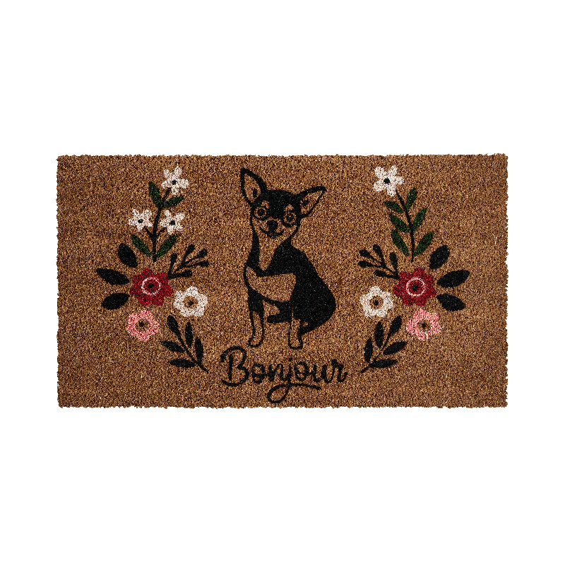 Paillassons Paillasson Bonjour chiwawa A034-C052240-AC-17