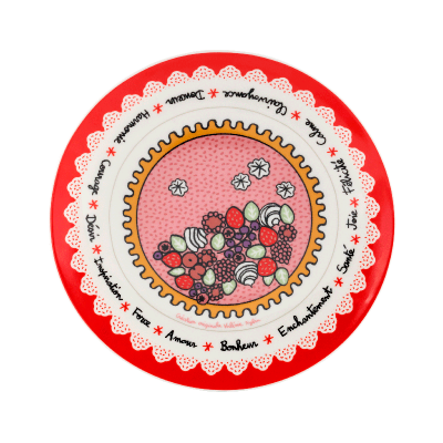 Assiette Assiettes (coffret 4 pieces) 1001 Vertus P058-C154350-AE-35