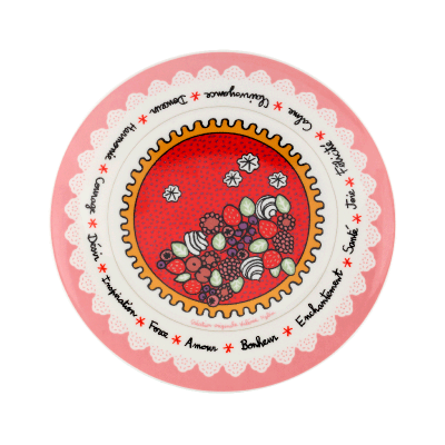 Assiette Assiettes (coffret 4 pieces) 1001 Vertus P058-C154350-AE-35