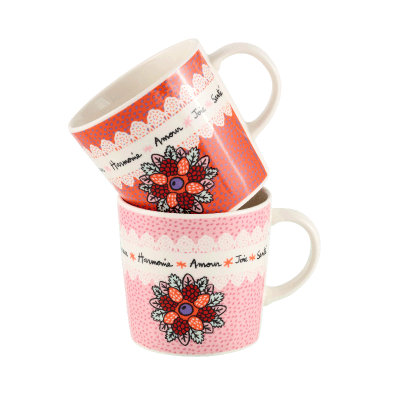 Tasse Set de 2 tasses 1001 Vertus P058-C154650-AL-21