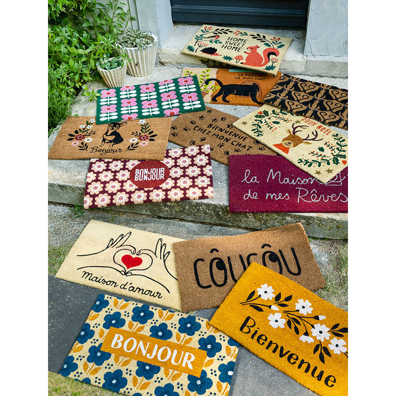 Paillassons Paillasson Bonjour chiwawa A034-C052240-AC-17