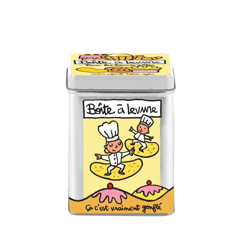 Boîtes métallique rectangulaire Boîte à Levure Se sentir léger P005-M024915