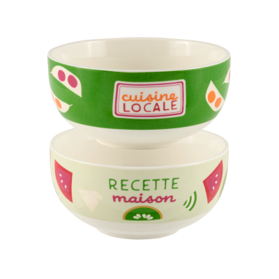 Bol Set de 2 bols Cuisine d'antan P058-C155040