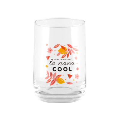 Verre Set de 6 verres Apéro entre nanas P058-V011090