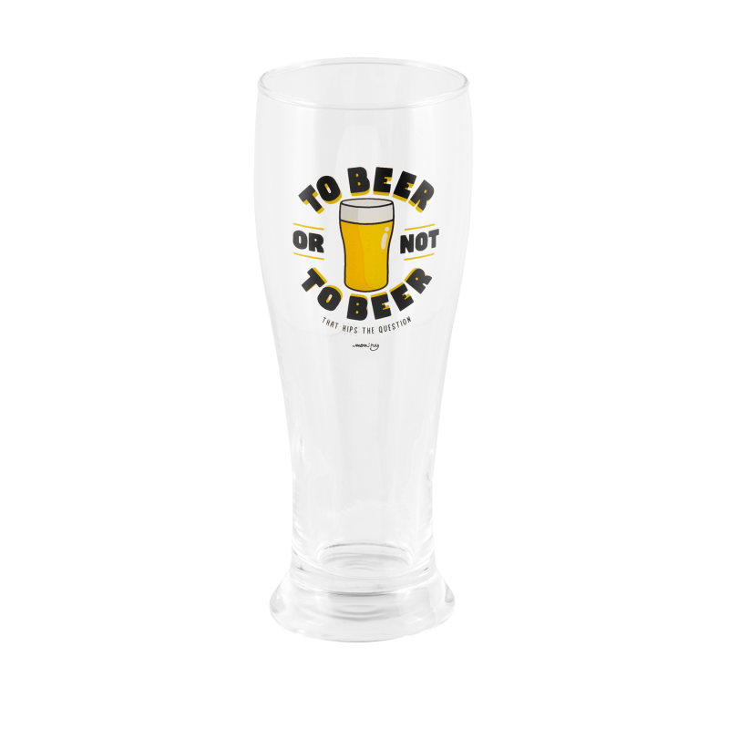 Verre Verre à bière + dessous de verre (+ boîte) To beer P058-V011105