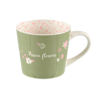 Mug Mug Pause fleurie P058-C155015