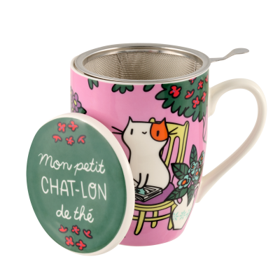 Tisaniere Tisanière (+ filtre) Chat-lon de thé P058-C154850