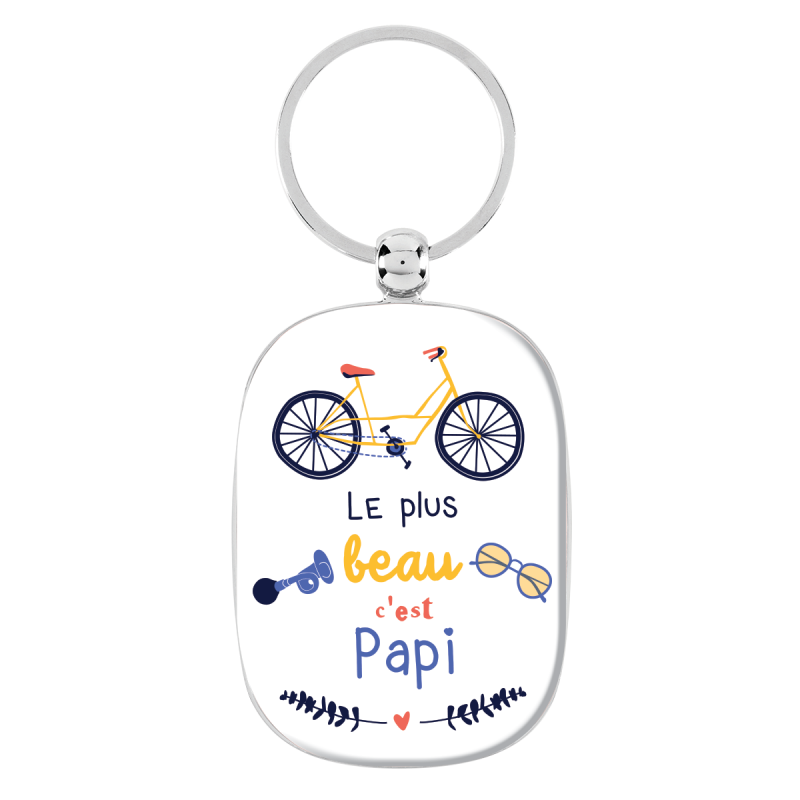 Portes-clés Porte-clés Beau papi P003-ME12255