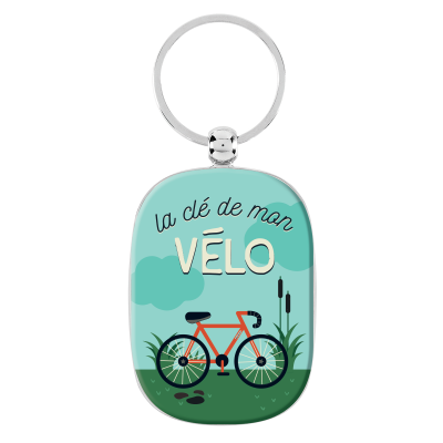 Portes-clés Porte-clés Vélo rouge P003-ME12340